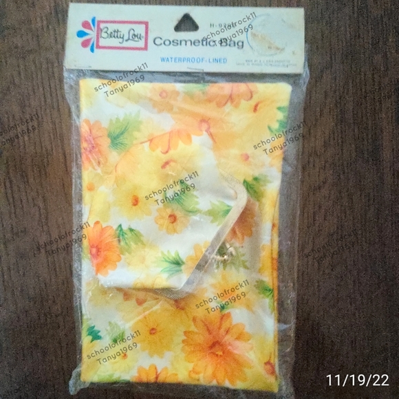 New Old Stock vintage 50s 60s cosmetic case - Picture 6 of 7